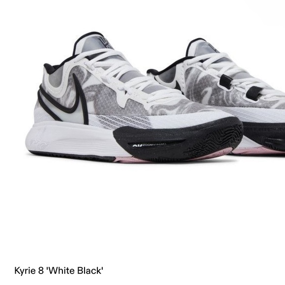 Nike Kyrie 8 "White Black" Shoes Sneakers, new in box, multiple sizes available - Picture 6 of 6